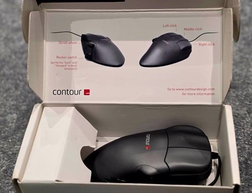 Contour design ergonomic mouse - design,