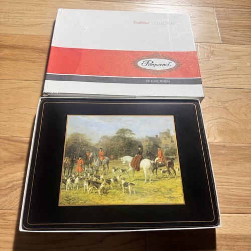 Vintage pimpernel fox hunting - vintage,