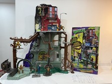 Teenage Mutant Ninja Turtles Secret Sewer Lair Playset With Figures Free Postage