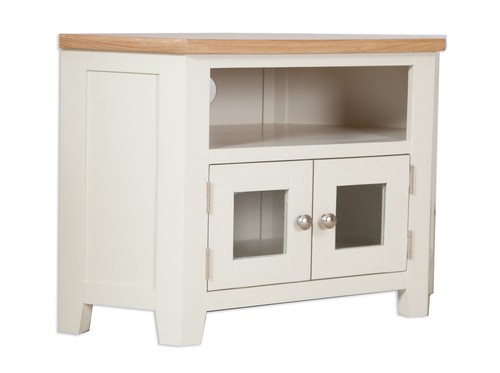 Oak corner unit glass - oak,