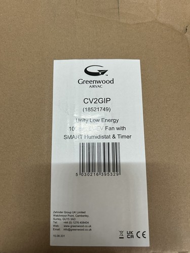 Greenwood cv2gip dmev airvac - greenwood,