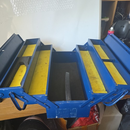 Large blue metal tool - blue,