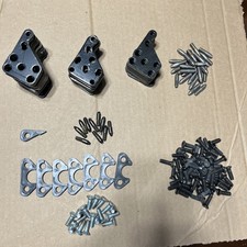 Steelcase Panel Hardware Connectors Trim Alignment Pins Pork Chops USED