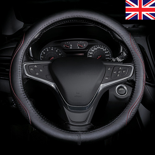 Genuine leather car steering - leather,