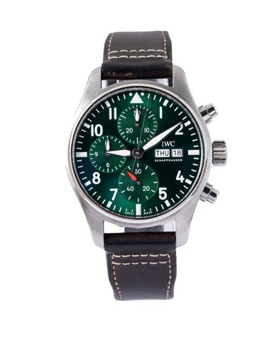 Iwc pilot chronograph - 41, green