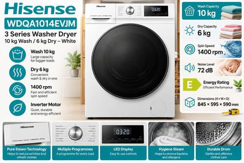 Hisense series wdqa1014evjm - hisense,