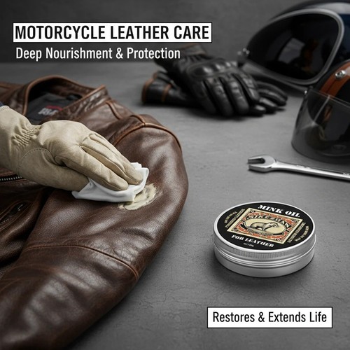 Leather balm polish treatment - leather,