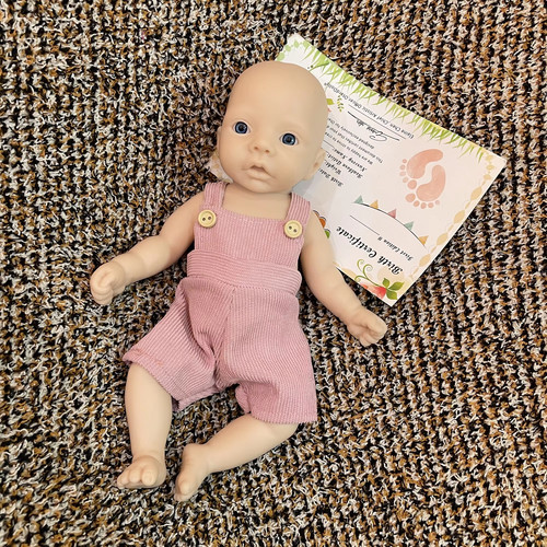 28cm unpainted silicone - silicone, girl