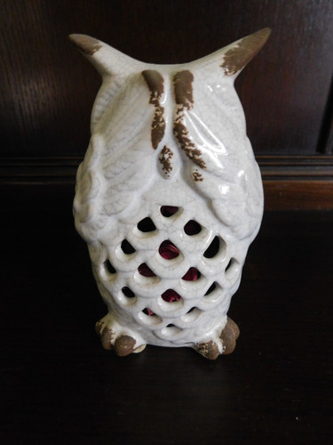 Owl ceramic pot - ,