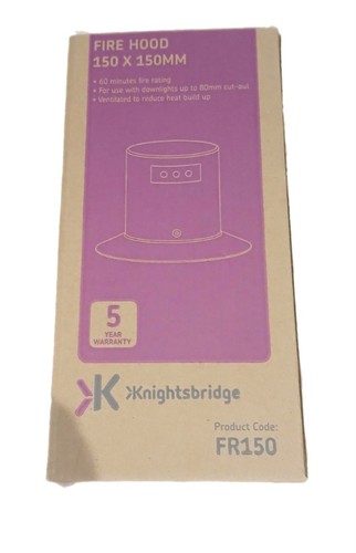 Knightsbridge fire hood round - hood, (round