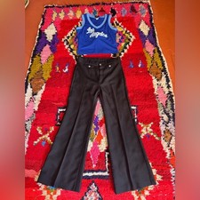 70s Vintage Unisex Black Bell