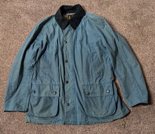 Vintage barbour bedale sylkoil - vintage,