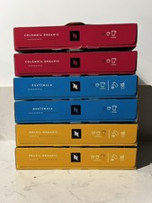 Nespresso Professional  , 2 Brazil 2 Colombia and 2 Guatemala.