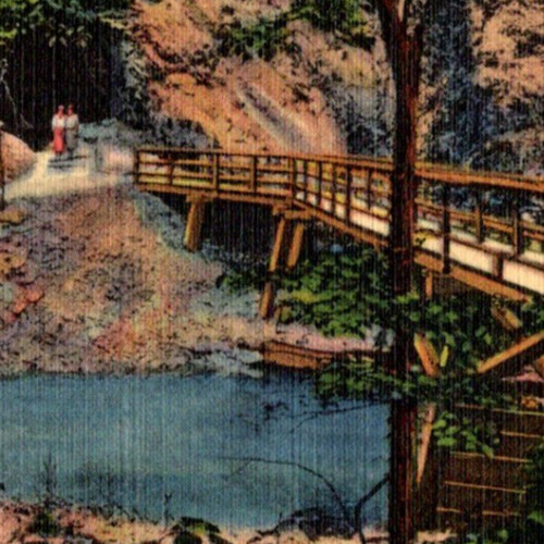 Vintage postcard saltpeter - vintage,