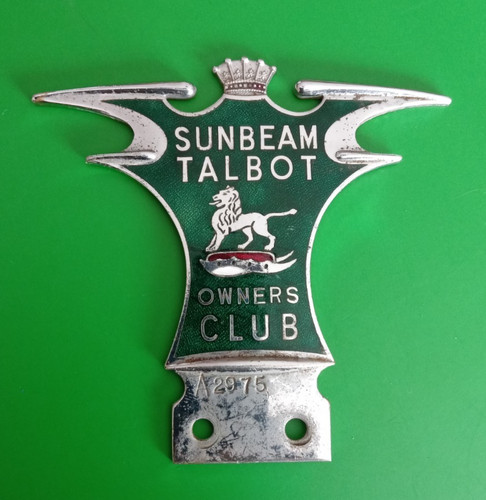 Sunbeam talbot owners club - owners, car