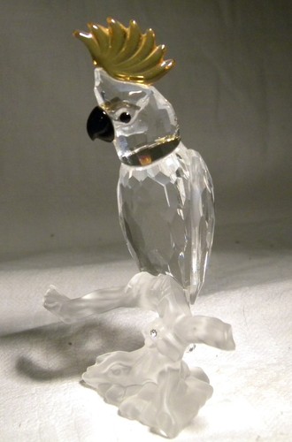 Swarovski crystal cockatoo - crystal,