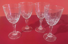 Cristal D' Arques Wine Glasses Set of 4 Vintage Drinkware
