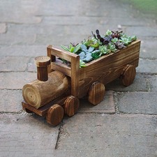 Garden Modern Wooden Train
