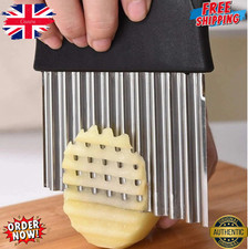 Fry Potato Cutter Slicer Stainless Steel Cut Waffle Slices Adjustable