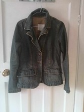 TRF Zara Denim Blazer Jacket