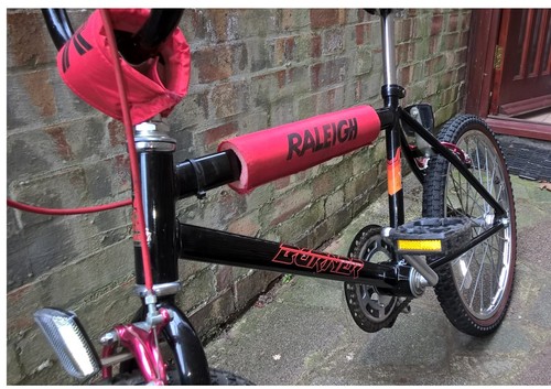Raleigh burner mk2 black 1984 - burner, black,