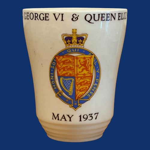 Coronation beaker mug 1937 - coronation,