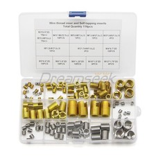 116pcs Helicoil Thread Insert