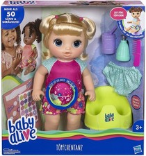 Hasbro Baby Alive Baby Doll Born Potty Dance Working Doll - Speaks 50 Sets 