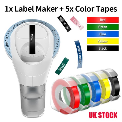 Dymo omega embossing - omega, label