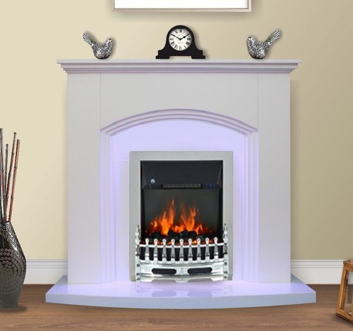 Modern white inset - inset, complete