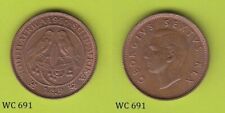 South Africa / Zuid Afrika Farthing 1/4d Penny 1950 (George VI) Coin