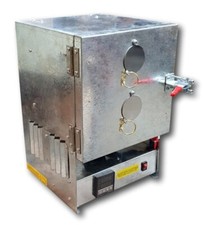 950C TABLE-TOP ELECTRIC KILN 4 FLASKS, WAX, PMC, ENAMEL, CLAYS, GLASS: 115V-240V