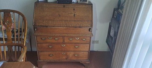 Antique gentleman bureau - gentleman's,
