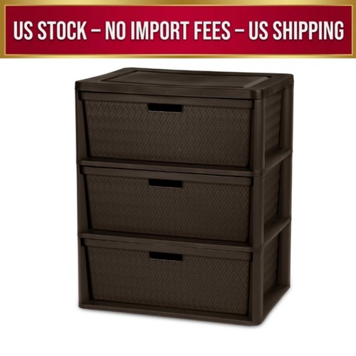 Sterilite wide drawer - wide, 3