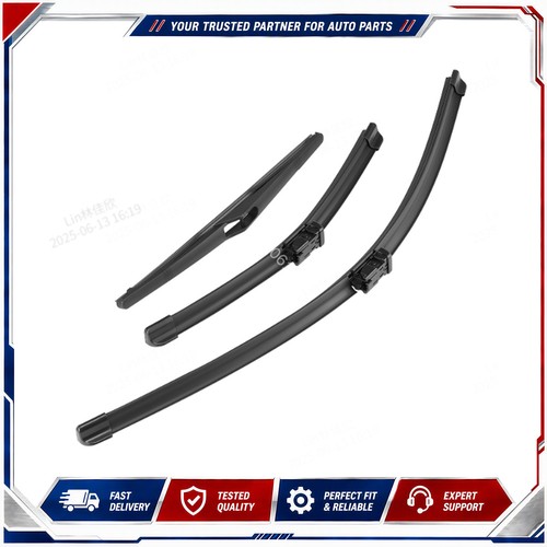 Front and rear wiper - , blades