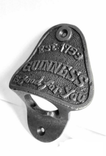 Guinness cast iron beer bar - cast,
