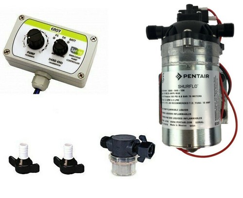 Shurflo 100 psi pump and - psi,
