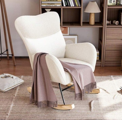 Teddy boucle rocking chair - teddy,