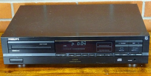 Philips 604 player - philips, cd-604