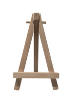 Mini wooden easel 5" high x 3" wide.