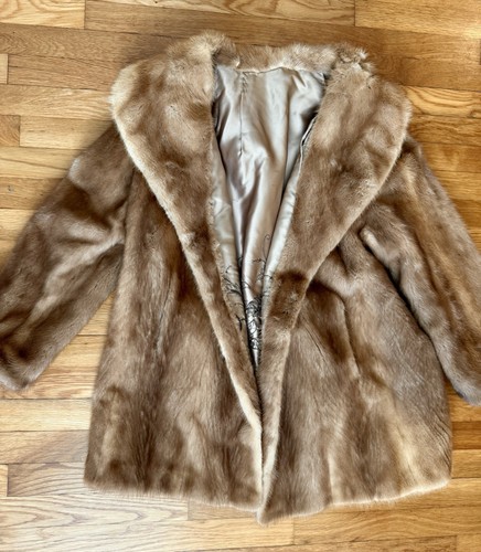 Vintage real fur coat - vintage,