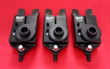 Vintage Delkim Conversion Bite Alarms, including upgrade flashing latching LEDs.