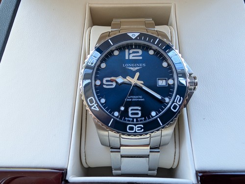 Longines hydroconquest blue - longines,