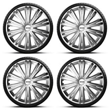 Wheel Trims 16" Silver Hub Caps Wheel Covers Giga Fits PEUGEOT EXPERT TEPEE
