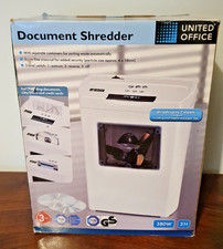 7-Sheet Cross Cut Paper Shredder - Secure Document Disposal for Home & Office