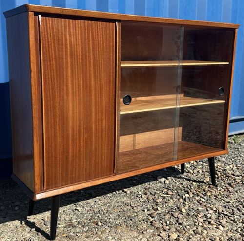 Teak sideboard retro - sideboard, mid