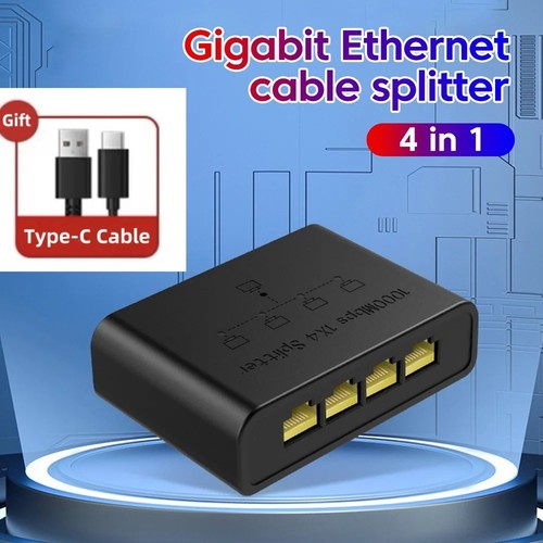 Rj45 gigabit ethernet splitter - rj45,
