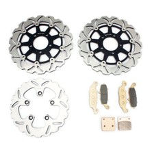 Front Rear Brake Discs Pads