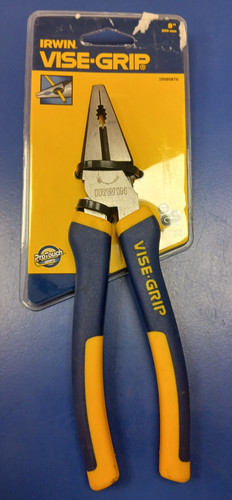 Vise grip pliers - grip, 8"