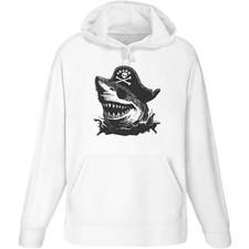 'Pirate Shark ' Adult Hoodie /